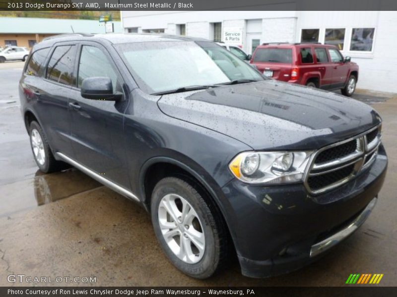 Maximum Steel Metallic / Black 2013 Dodge Durango SXT AWD