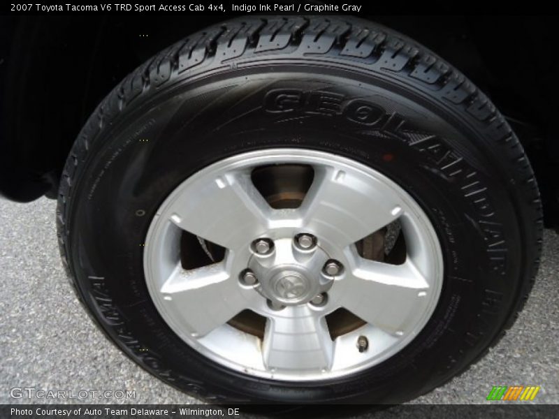 Indigo Ink Pearl / Graphite Gray 2007 Toyota Tacoma V6 TRD Sport Access Cab 4x4