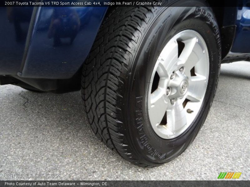 Indigo Ink Pearl / Graphite Gray 2007 Toyota Tacoma V6 TRD Sport Access Cab 4x4