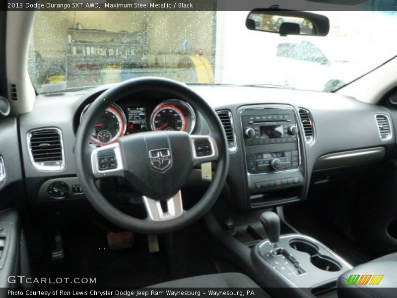 Maximum Steel Metallic / Black 2013 Dodge Durango SXT AWD