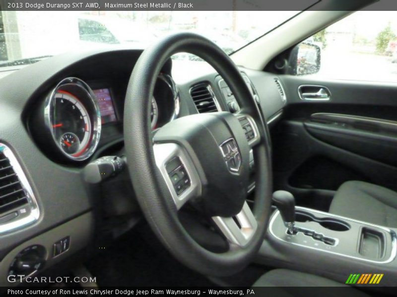 Maximum Steel Metallic / Black 2013 Dodge Durango SXT AWD