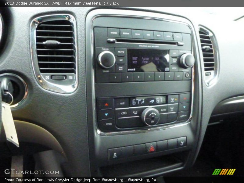 Maximum Steel Metallic / Black 2013 Dodge Durango SXT AWD