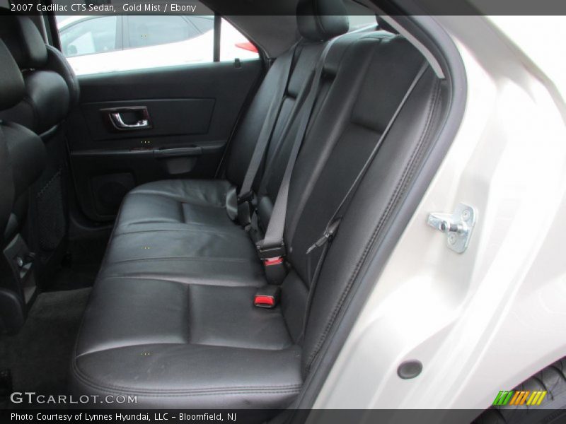 Gold Mist / Ebony 2007 Cadillac CTS Sedan