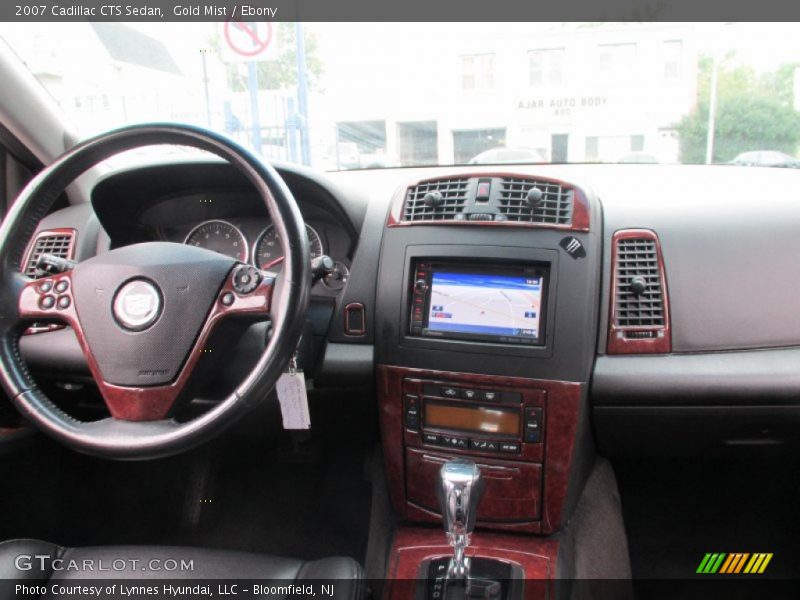 Gold Mist / Ebony 2007 Cadillac CTS Sedan