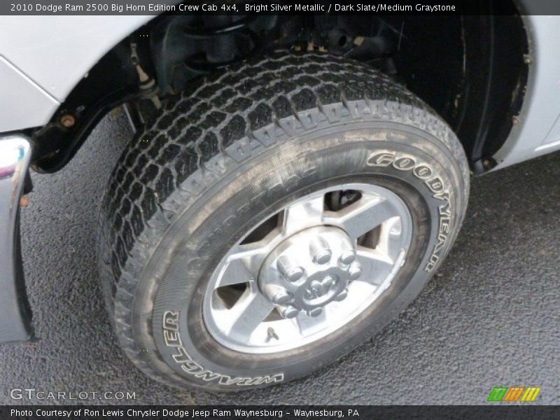 Bright Silver Metallic / Dark Slate/Medium Graystone 2010 Dodge Ram 2500 Big Horn Edition Crew Cab 4x4