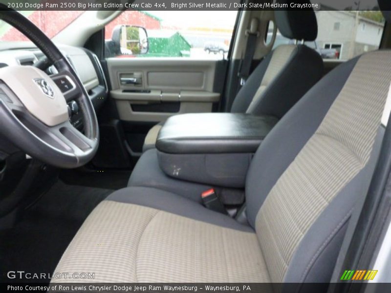 Bright Silver Metallic / Dark Slate/Medium Graystone 2010 Dodge Ram 2500 Big Horn Edition Crew Cab 4x4