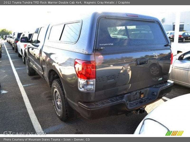 Magnetic Gray Metallic / Graphite 2012 Toyota Tundra TRD Rock Warrior Double Cab 4x4