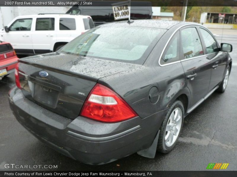 Alloy Metallic / Shale 2007 Ford Five Hundred SEL