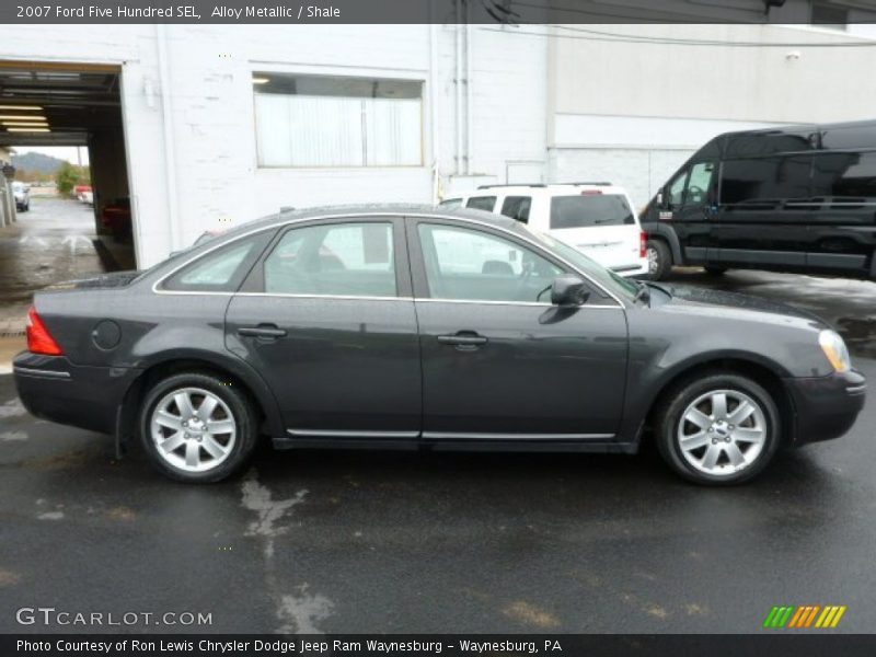 Alloy Metallic / Shale 2007 Ford Five Hundred SEL