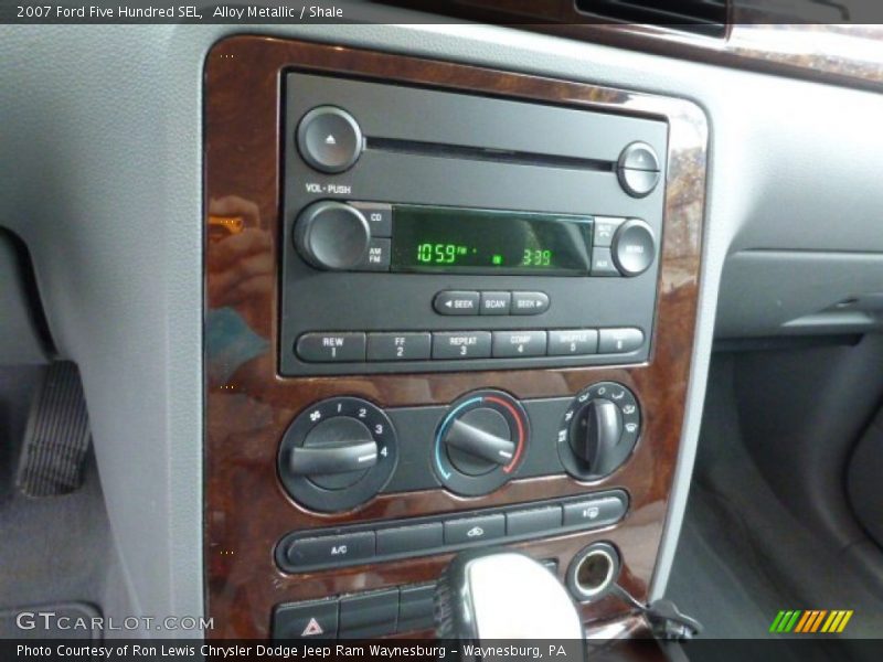 Alloy Metallic / Shale 2007 Ford Five Hundred SEL