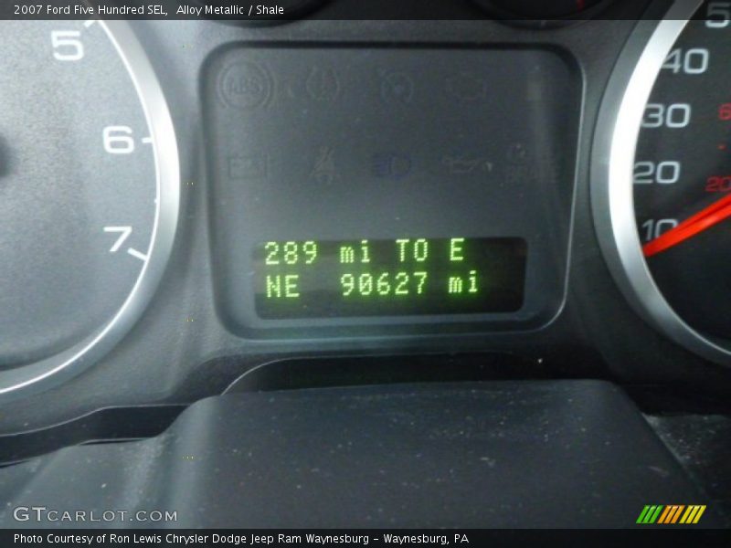 Alloy Metallic / Shale 2007 Ford Five Hundred SEL