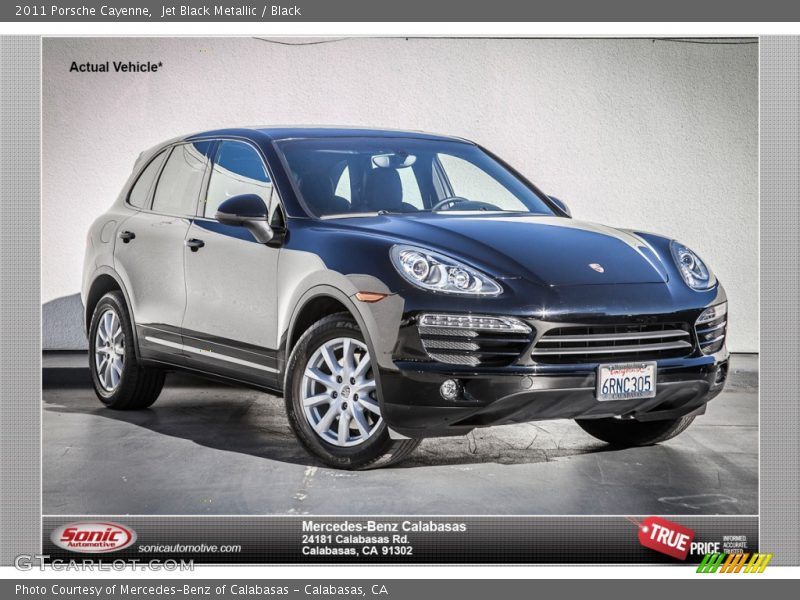 Jet Black Metallic / Black 2011 Porsche Cayenne
