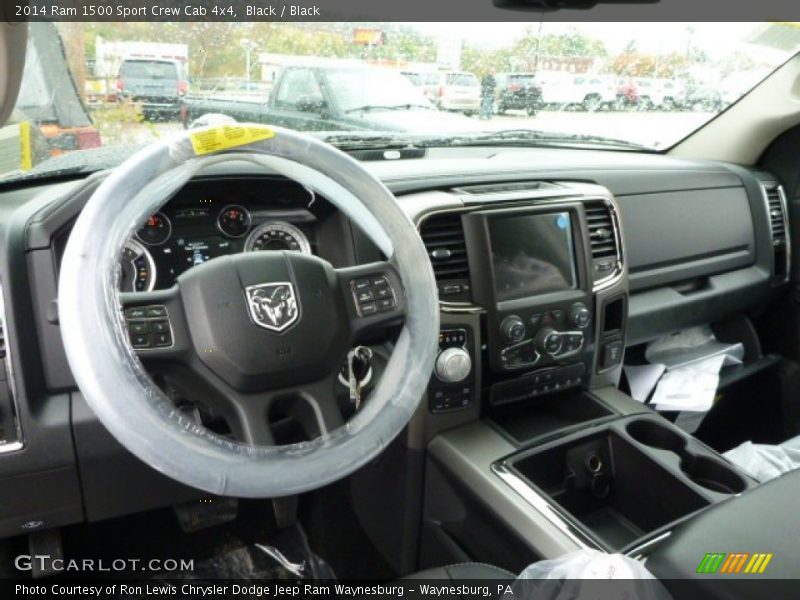 Black / Black 2014 Ram 1500 Sport Crew Cab 4x4