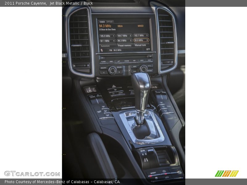 Controls of 2011 Cayenne 