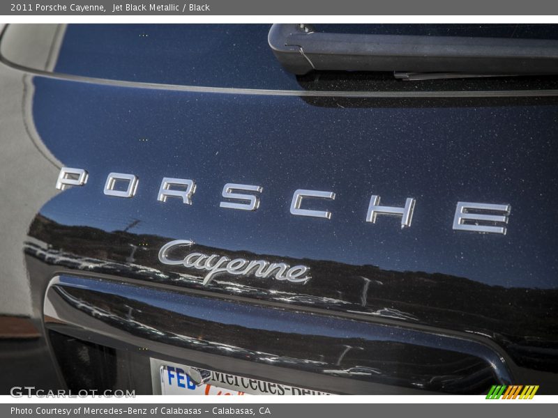 Jet Black Metallic / Black 2011 Porsche Cayenne