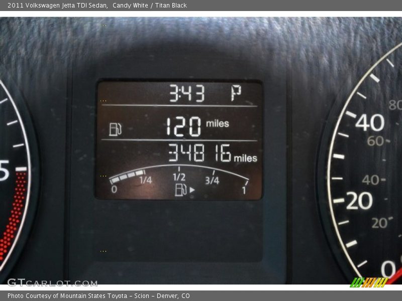 Candy White / Titan Black 2011 Volkswagen Jetta TDI Sedan