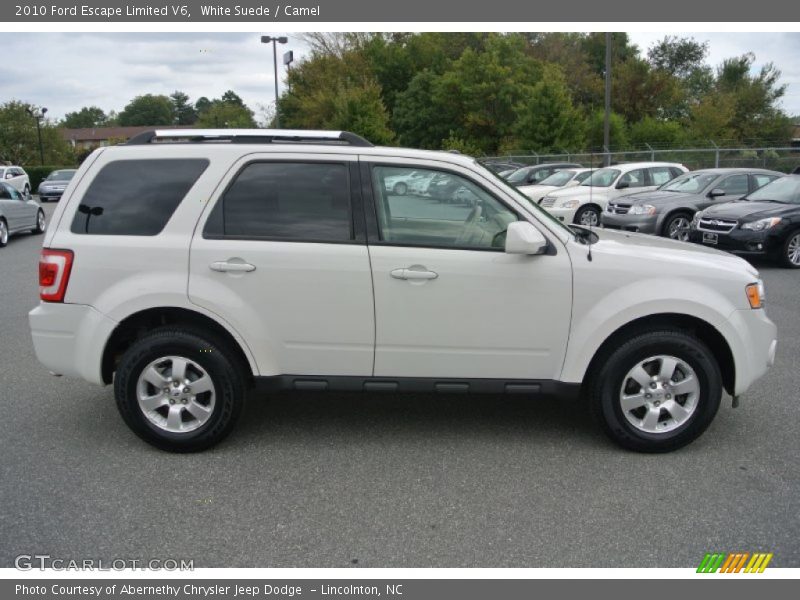 White Suede / Camel 2010 Ford Escape Limited V6