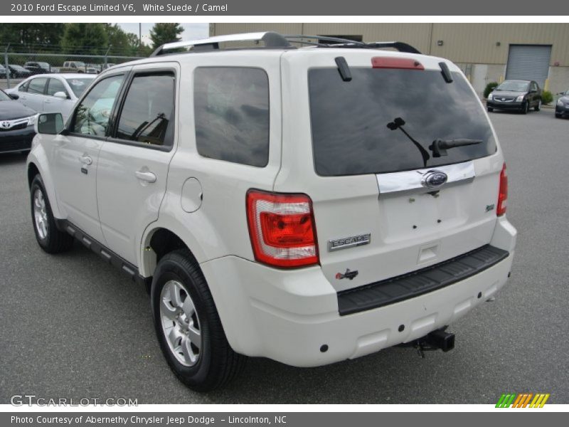 White Suede / Camel 2010 Ford Escape Limited V6