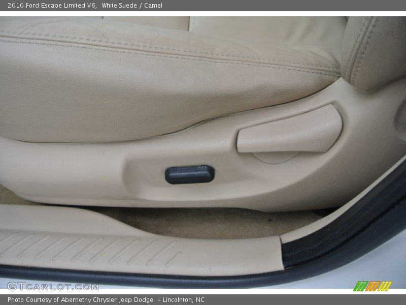 White Suede / Camel 2010 Ford Escape Limited V6