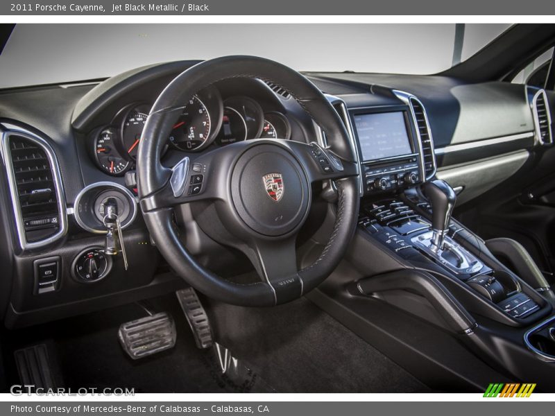 Dashboard of 2011 Cayenne 