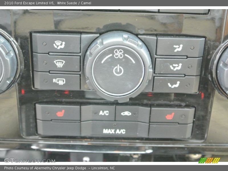 White Suede / Camel 2010 Ford Escape Limited V6