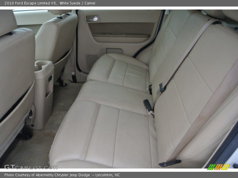 White Suede / Camel 2010 Ford Escape Limited V6