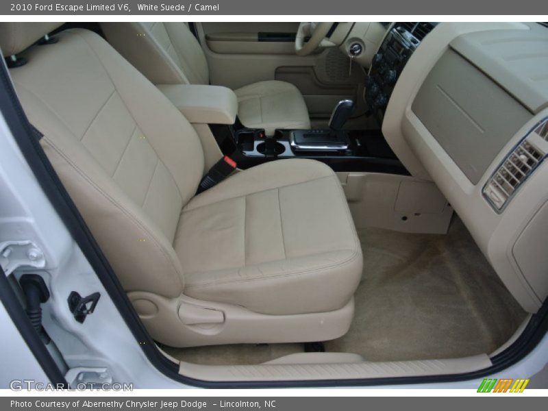 White Suede / Camel 2010 Ford Escape Limited V6