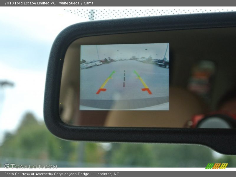 White Suede / Camel 2010 Ford Escape Limited V6