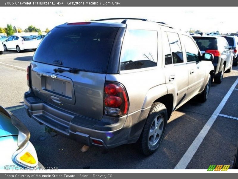 Graystone Metallic / Light Gray 2006 Chevrolet TrailBlazer LS 4x4