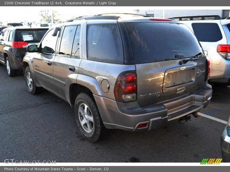 Graystone Metallic / Light Gray 2006 Chevrolet TrailBlazer LS 4x4
