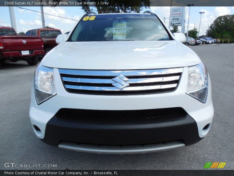 Pearl White Tri Coat Metallic / Grey 2008 Suzuki XL7 Luxury