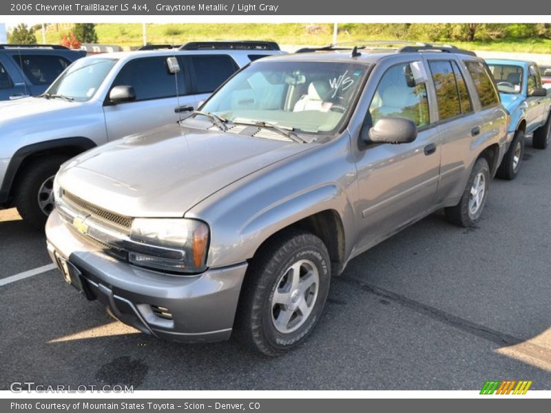 Graystone Metallic / Light Gray 2006 Chevrolet TrailBlazer LS 4x4