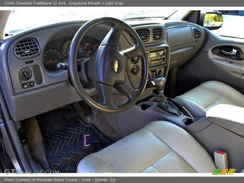 Graystone Metallic / Light Gray 2006 Chevrolet TrailBlazer LS 4x4