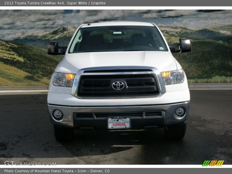 Super White / Graphite 2013 Toyota Tundra CrewMax 4x4