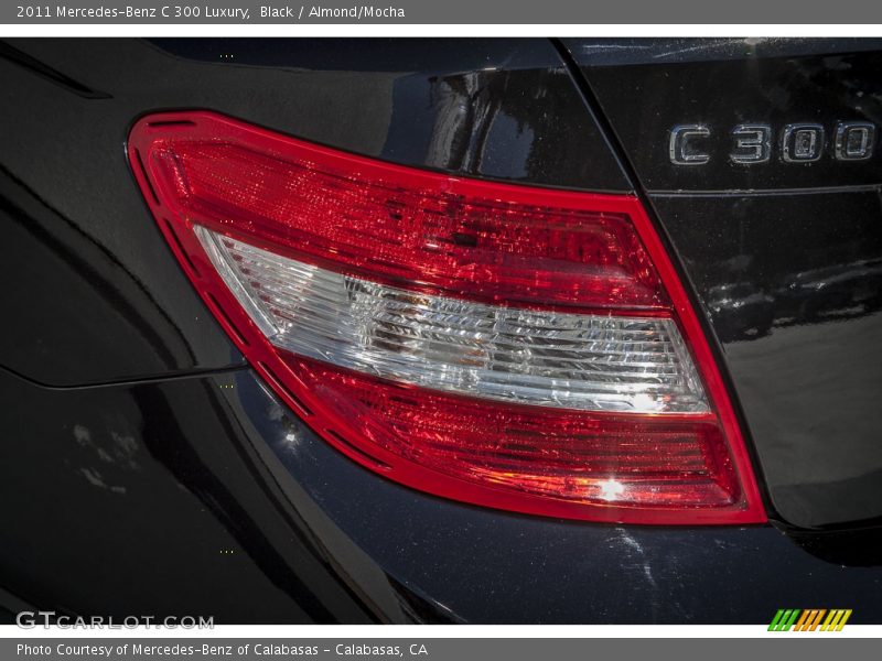 Black / Almond/Mocha 2011 Mercedes-Benz C 300 Luxury