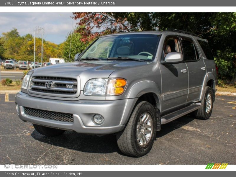 Silver Sky Metallic / Charcoal 2003 Toyota Sequoia Limited 4WD