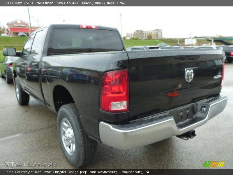 Black / Black/Diesel Gray 2014 Ram 2500 Tradesman Crew Cab 4x4