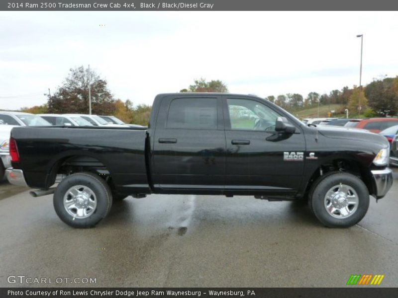 Black / Black/Diesel Gray 2014 Ram 2500 Tradesman Crew Cab 4x4