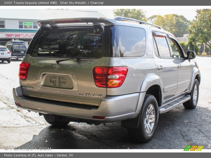 Silver Sky Metallic / Charcoal 2003 Toyota Sequoia Limited 4WD