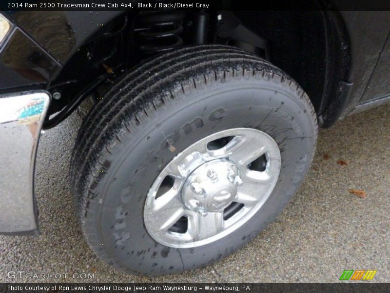 Black / Black/Diesel Gray 2014 Ram 2500 Tradesman Crew Cab 4x4