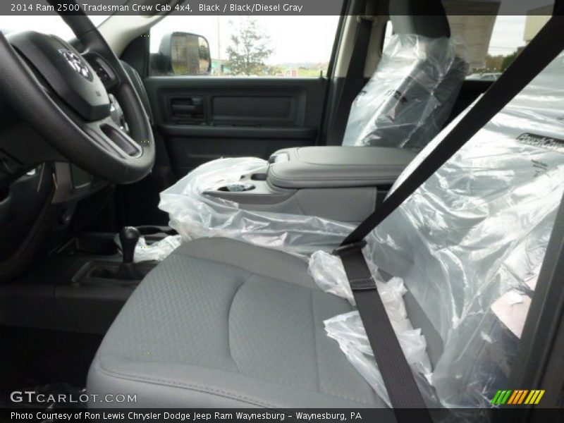 Black / Black/Diesel Gray 2014 Ram 2500 Tradesman Crew Cab 4x4