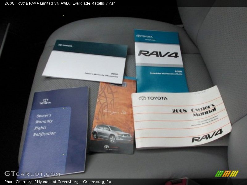 Everglade Metallic / Ash 2008 Toyota RAV4 Limited V6 4WD