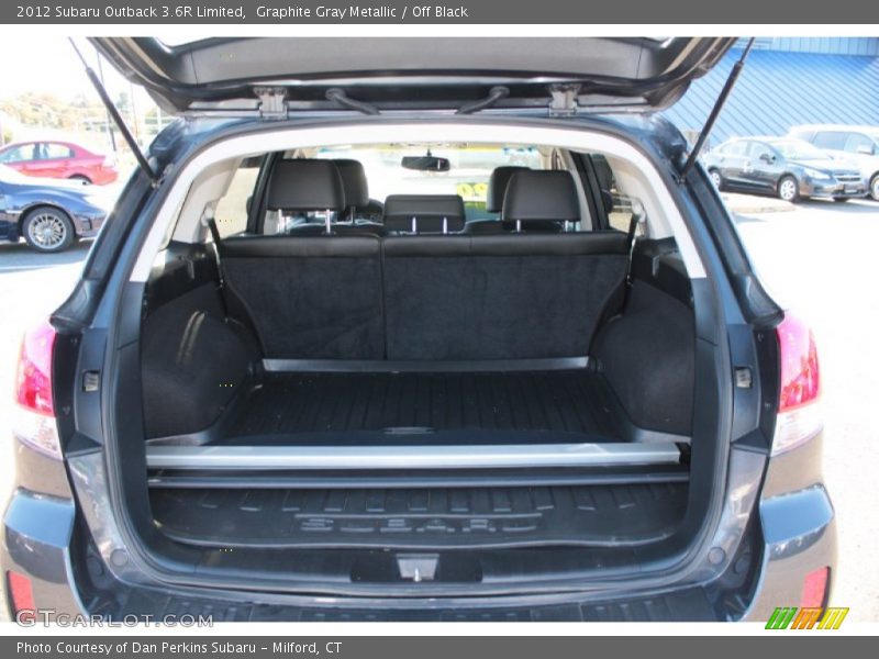 Graphite Gray Metallic / Off Black 2012 Subaru Outback 3.6R Limited