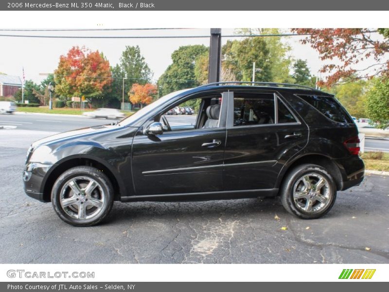 Black / Black 2006 Mercedes-Benz ML 350 4Matic