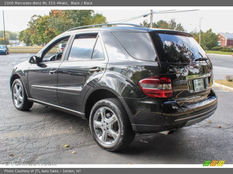 Black / Black 2006 Mercedes-Benz ML 350 4Matic