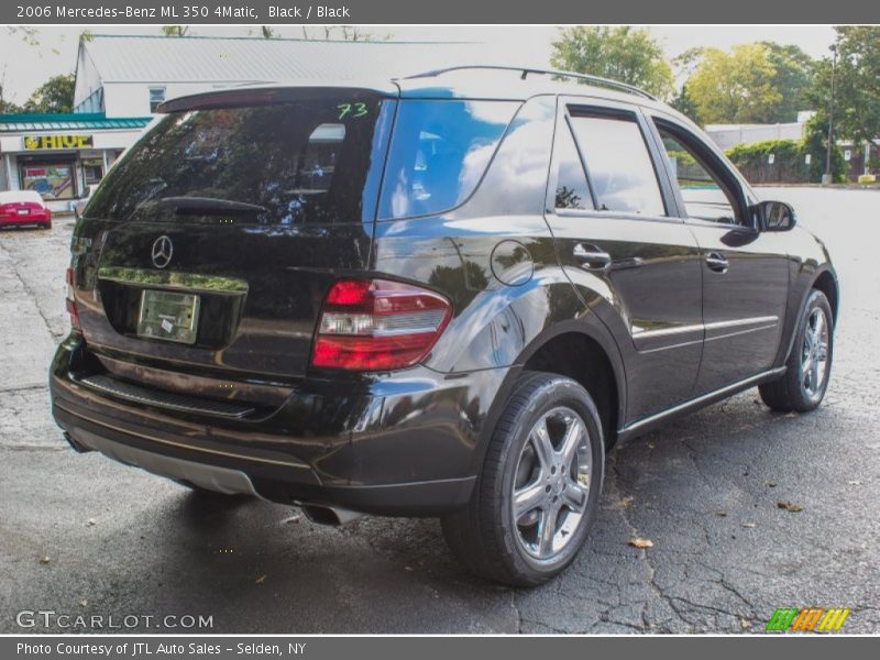 Black / Black 2006 Mercedes-Benz ML 350 4Matic