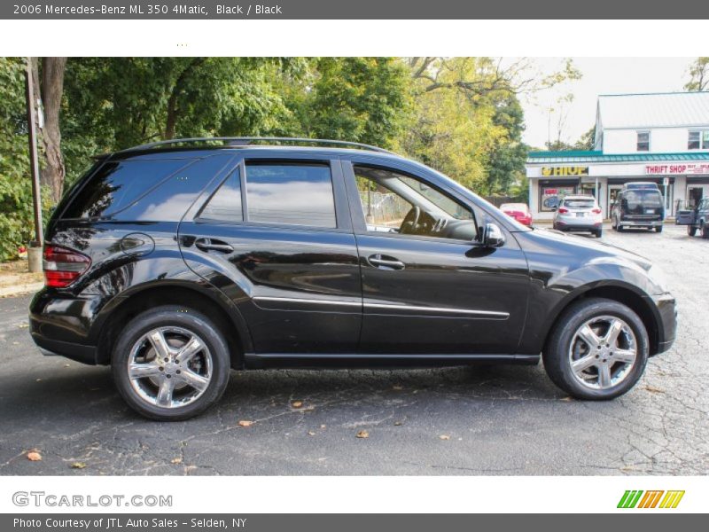 Black / Black 2006 Mercedes-Benz ML 350 4Matic