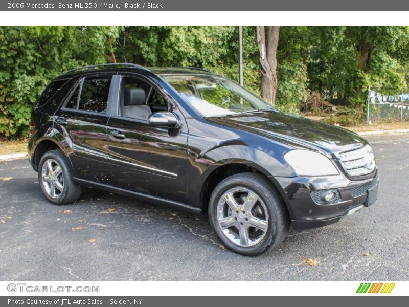 Black / Black 2006 Mercedes-Benz ML 350 4Matic