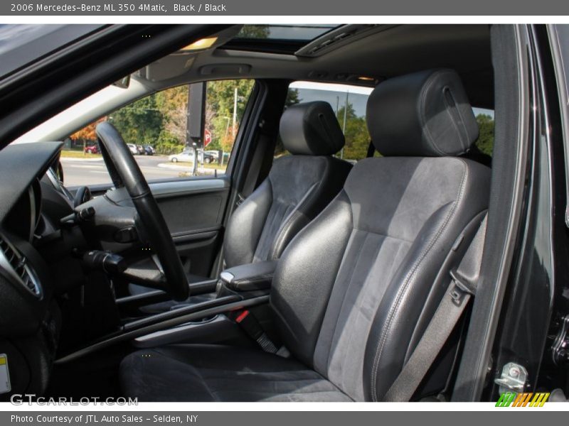 Black / Black 2006 Mercedes-Benz ML 350 4Matic
