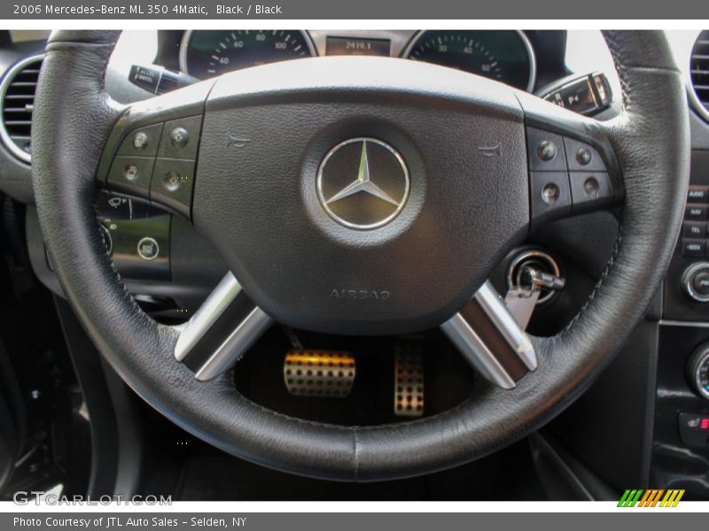 Black / Black 2006 Mercedes-Benz ML 350 4Matic